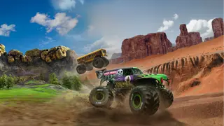 Monster Jam Steel Titans Power Out Bundle - Xbox One