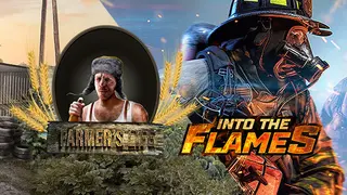Farmer in Flames