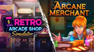 Retro Arcade Shop Simulator x Arcane Merchant