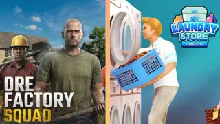 Ore Factory x Laundry Store Simulator