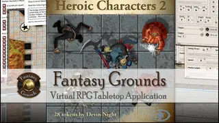 Fantasy Grounds - Top-down Tokens - Heroic 2