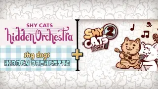3 GAMES: Shy Cats 1 + 2 plus Shy Dogs