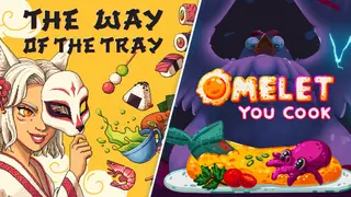 Omelet You Cook + The Way of the Tray: Japanese Restaurant Simulator 🍙