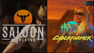 Cyber Farmer in Saloon