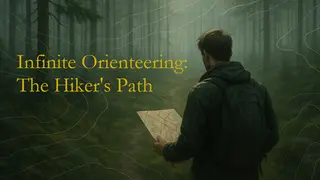 Infinite Orienteering: The Hiker's Path