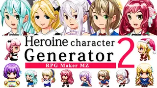 RPG Maker MZ - Heroine Character Generator 2 for MZ