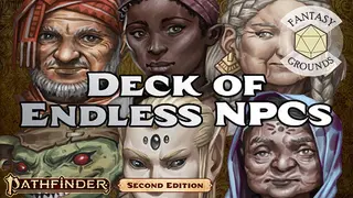 Fantasy Grounds - Pathfinder 2 RPG - Deck of Endless NPCs