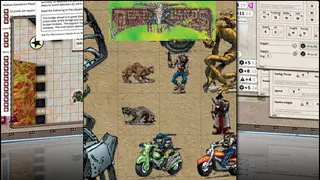 Fantasy Grounds - Hell on Earth Reloaded Figure Flats - Starter (Token Pack)