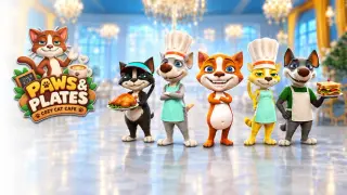 Paws & Plates: Cozy Cat Cafe