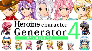 RPG Maker MZ - Heroine Character Generator 4 for MZ
