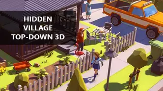 Hidden Village Top-Down 3D