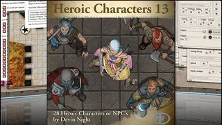 Fantasy Grounds - Heroic Characters 13 (Token Pack)