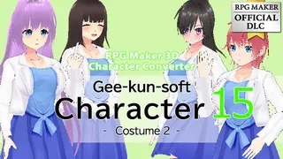 RPG Maker 3D Character Converter - Gee-kun-soft character 15 costume 2