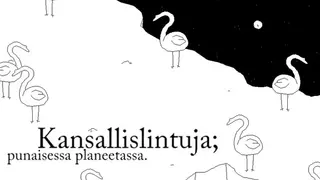 Kansallislintuja; punaisessa planeetassa.