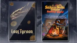Loot Tycoon & Stickman Strikes: Conquer Fantasy World