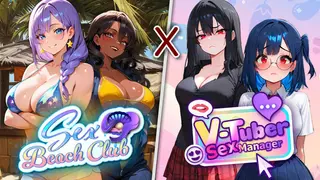 Sex Beach Club x Vtuber Sex Manager