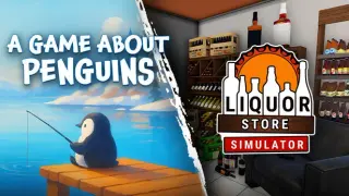 Penguins x Liquor Store Simulator