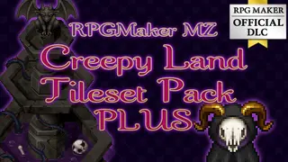 RPG Maker MZ - Creepy Land Tileset Pack Plus