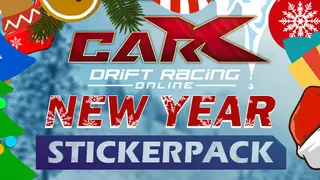 CarX Drift Racing Online - New Year Sticker Pack
