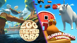 An Eggstremely Hard Game x Climber Animals Together