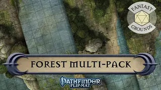 Fantasy Grounds - Pathfinder RPG - Pathfinder Flip-Mat - Forest Multi-Pack