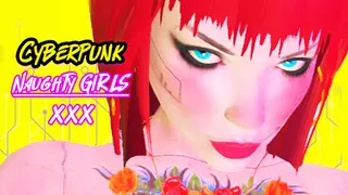 Cyberpunk naughty Girls XXX