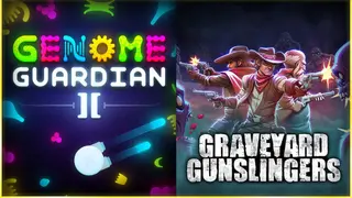 🧬 Genome Guardian 2 × Graveyard Gunslingers 🤠