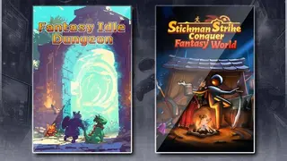Fantasy Idle Dungeon & Stickman Strikes: Conquer Fantasy World