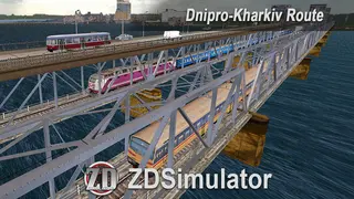 ZDSimulator - Dnipro-Kharkiv Route