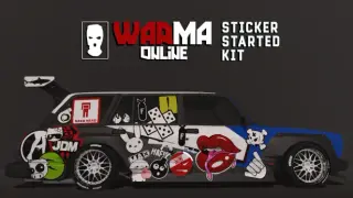 WARMA - Sticker started kit