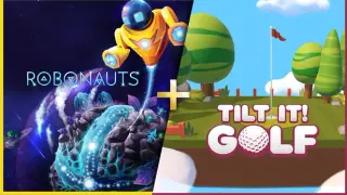 Tilt It! Golf + Robonauts