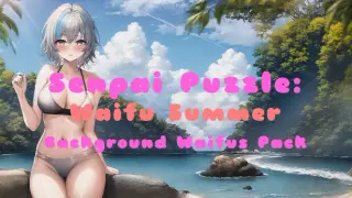 Senpai Puzzle: Waifu Summer - Background Waifus Pack