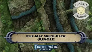 Fantasy Grounds - Pathfinder RPG - Pathfinder Flip-Mat: Jungle Multi-Pack