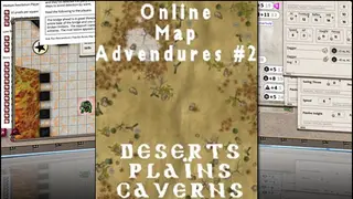 Fantasy Grounds - Map Adventures #2 - Plains, Deserts, & Caverns (Map Pack)