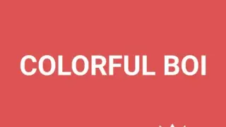 Colorful Boi - Switch