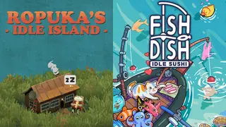 Ropuka's Idle Island + Fish to Dish: Idle Sushi