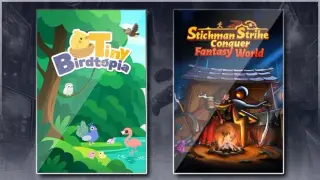 Tiny Birdtopia & Stickman Strikes: Conquer Fantasy World