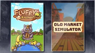 Fluffy Kitchen Saga & Old Market Simulator