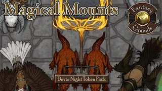 Fantasy Grounds - Devin Night Token Pack #114: Magical Mounts (Token Pack)