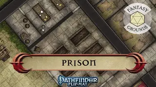 Fantasy Grounds - Pathfinder RPG - Pathfinder Flip-Mat - Classic Prison