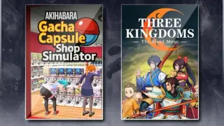 Gacha Capsule Shop Simulator - Akihabara & Three Kingdoms: The Blood Moon