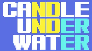 CANDLE UNDER WATER