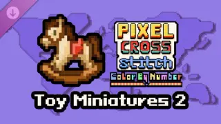 Pixel Cross Stitch - Toys Miniatures Pack 2