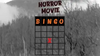 Horror Movie Bingo
