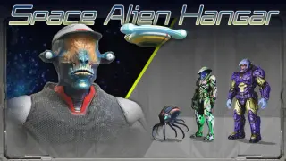 Space Alien Hangar