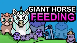 Giant Horse Feeding