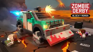 Zombie Derby: Blocky Roads