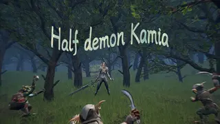 Half-demon Kamia
