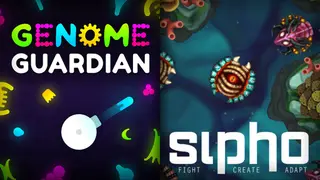 Microscopic Roguelikes: 🧬 Genome Guardian × Sipho 🦠