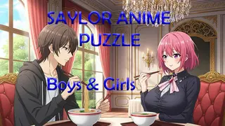 Saylor Anime Puzzle Boys & Girls